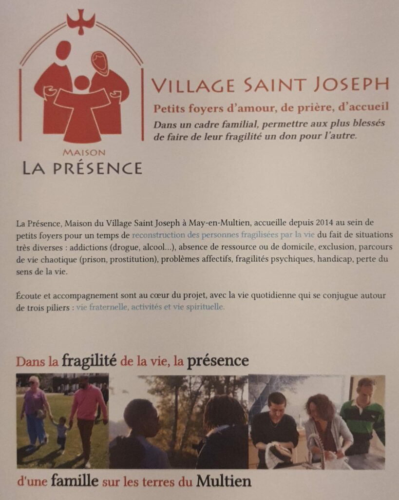 La Présence – Village St Joseph – May-en-Multien